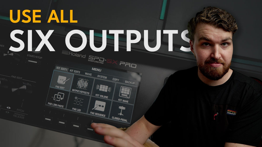 How to Use the Roland SPD-SX PRO for Multitrack Backing Tracks