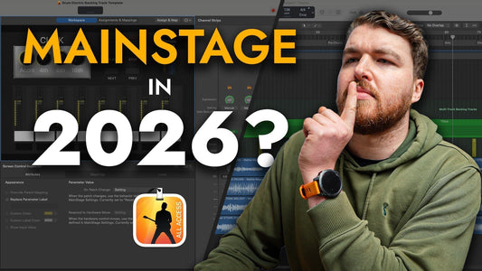 How to Use MainStage for Backing Tracks