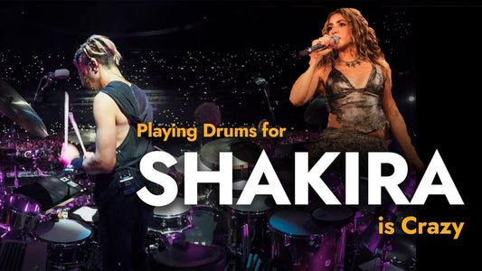Drumming for Shakira is... Mental?